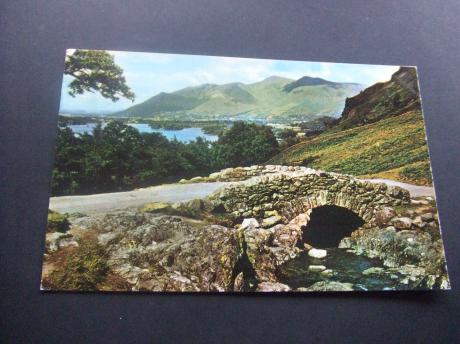 Ashness bridge Skiddaw Derwentwater England